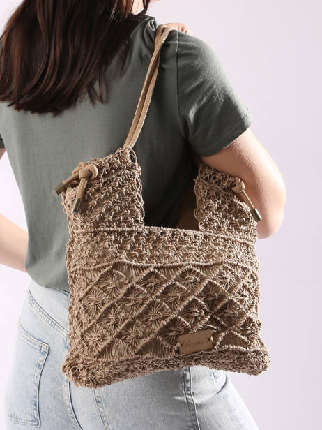 Sac Porté épaule Tanaisie Jute Woomen Beige tanaisie WTAN09 vue secondaire 1