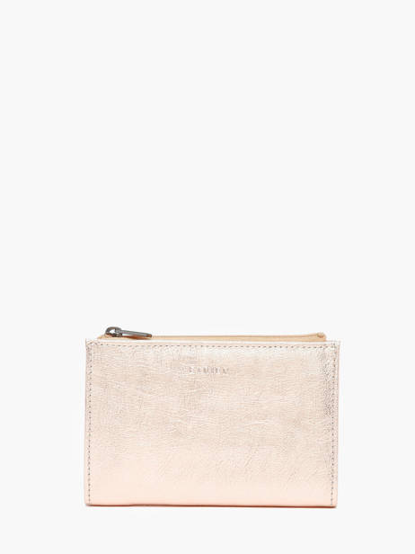 Portefeuille Etincelle Irisée Cuir Etrier Rose etincelle irisee EETI619