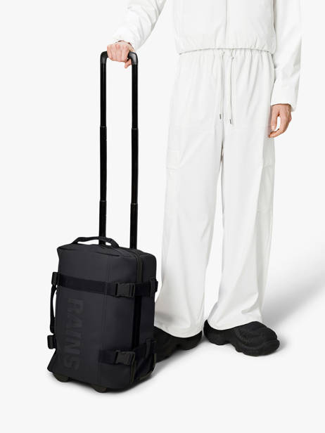 Valise Cabine Travel Rains Noir travel 14790 vue secondaire 1