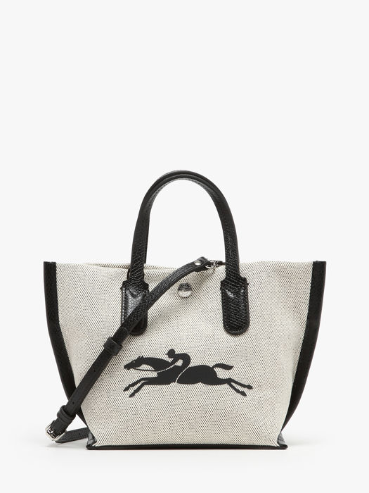 Longchamp Essential toile Sacs porté main Beige