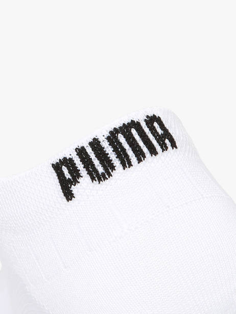 Chaussettes Puma Blanc socks 71218297 vue secondaire 1