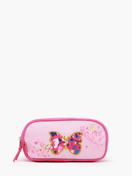 Trousse 2 Compartiments Butterfly Snowball Rose butterfly 46411