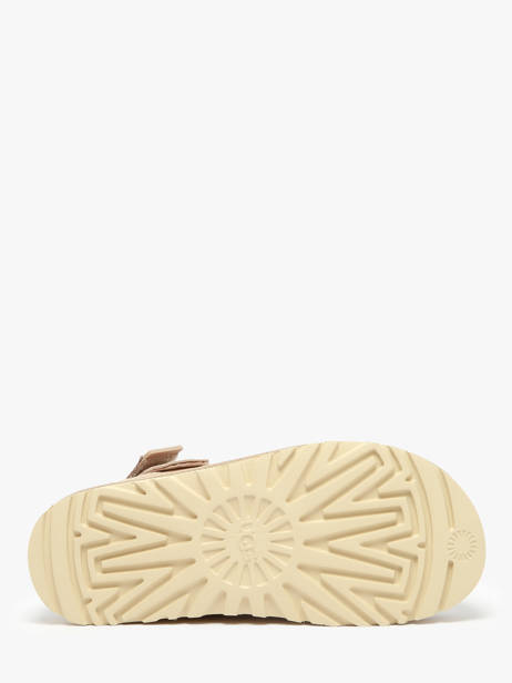 Mules Goldenstar Clog En Cuir Ugg Beige women 1138252 vue secondaire 4