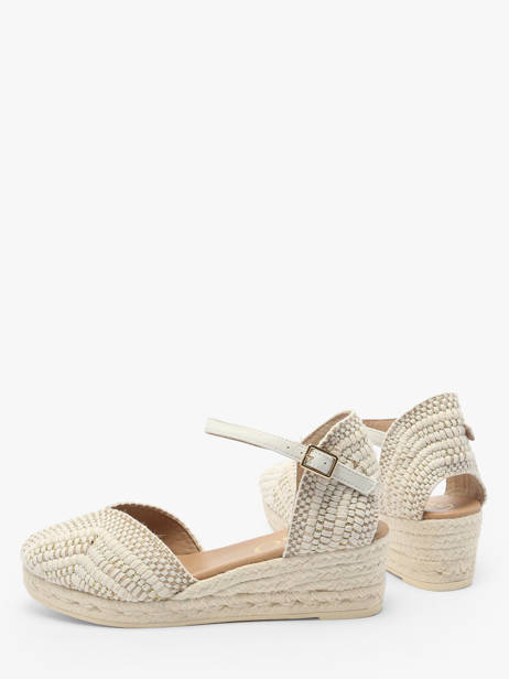 Espadrilles Talon Compensé Belmira Gaimo Beige women BELMIRA vue secondaire 2