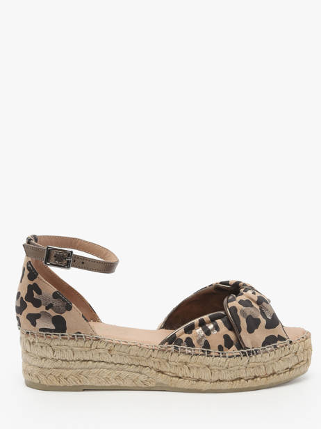 Sandales Talon Compensé Torgos Gaimo Beige women TORGOS