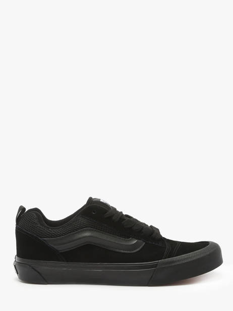 Sneakers Knu Skool En Cuir Vans Noir men 9QCBKA1