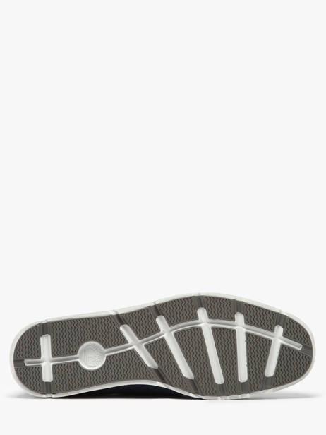 Mocassins Grafton Bay Lace Up En Cuir Timberland Bleu men 42X7EP31 vue secondaire 5