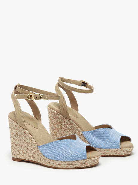 Sandales Tommy hilfiger Bleu women 8588C30 vue secondaire 1