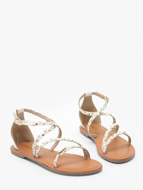 Nu-pieds Diah En Cuir Les tropeziennes Blanc women DIAH vue secondaire 1