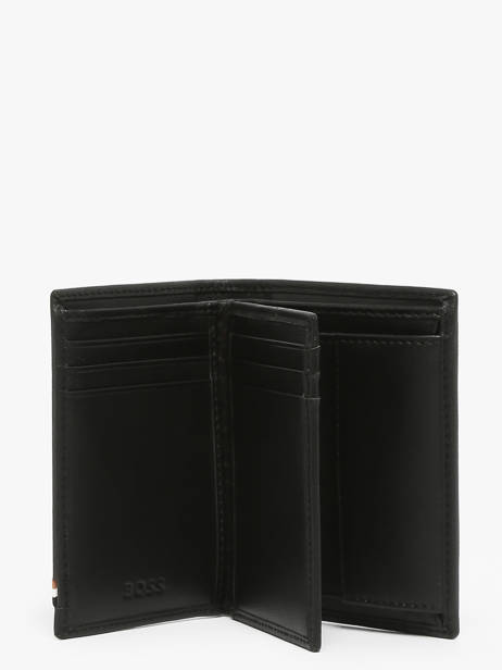 Portefeuille Porte-monnaie Iconic Cuir Hugo boss Noir iconic HLG421A vue secondaire 1