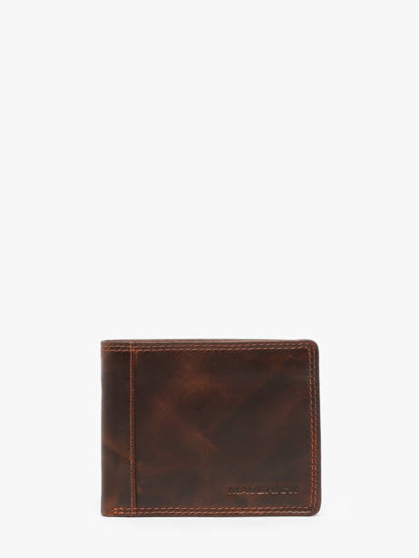 Portefeuille Porte-monnaie Cuir Maverick Marron the original MAVTO002