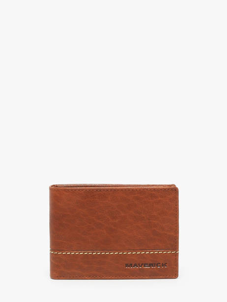 Portefeuille Porte-monnaie Rough Gear Cuir Maverick Marron rough gear MAVRG002