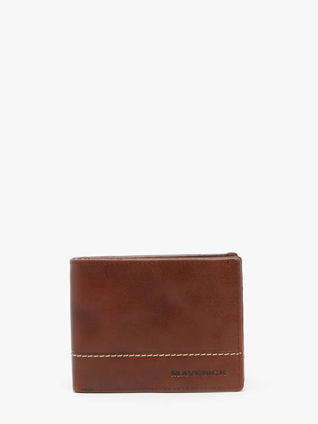 Portefeuille Porte-monnaie Rough Gear Cuir Maverick Marron rough gear MAVRG004