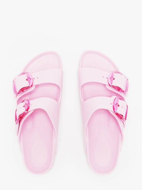 Mules Arizona Big Buckle Birkenstock Rose women 1029642 vue secondaire 3