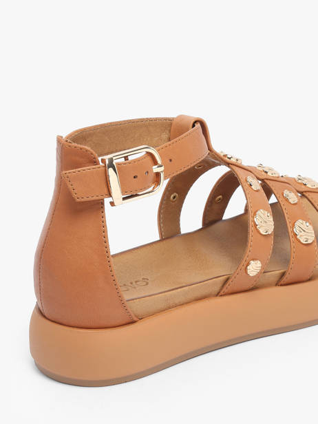 Sandales En Cuir Inuovo Vert women A96039 vue secondaire 2