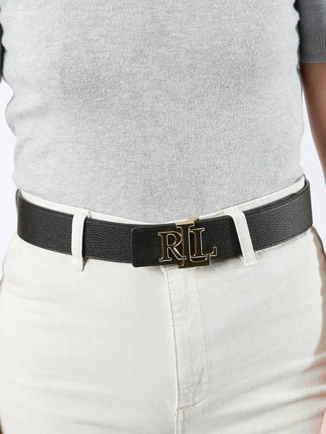 Ceinture Elmswood Lauren ralph lauren Noir elmswood 12912040 vue secondaire 1