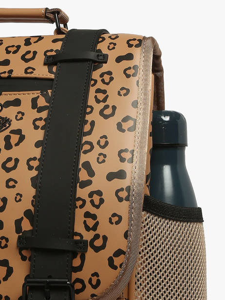 Sac à Dos Vintage North 2 Compartiments Cameleon Marron vintage north SD39 vue secondaire 5