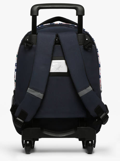 Sac A Dos à Roulettes Cameleon Bleu actual SR39 vue secondaire 4