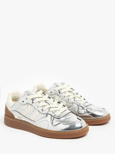 Sneakers Goal En Cuir Coolway Argent women 7683172 vue secondaire 2
