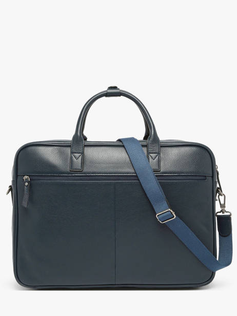 Porte-documents Flandres 2 Compartiments + Pc 17'' Cuir Etrier Bleu flandres EFLA8262 vue secondaire 4