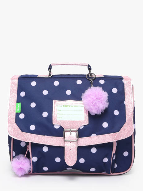 Cartable 2 Compartiments Tann's Bleu les fantaisies f 38325