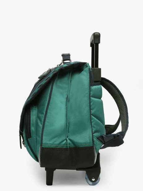 Cartable à Roulettes 2 Compartiments Tann's Vert les fantaisies g 43126 vue secondaire 2