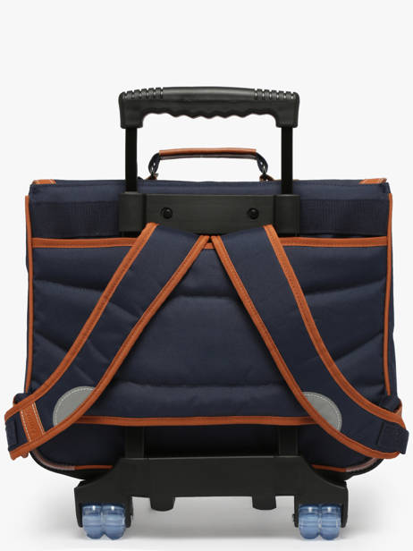 Cartable à Roulettes 2 Compartiments Tann's Bleu les fantaisies g - 22-43111 vue secondaire 5