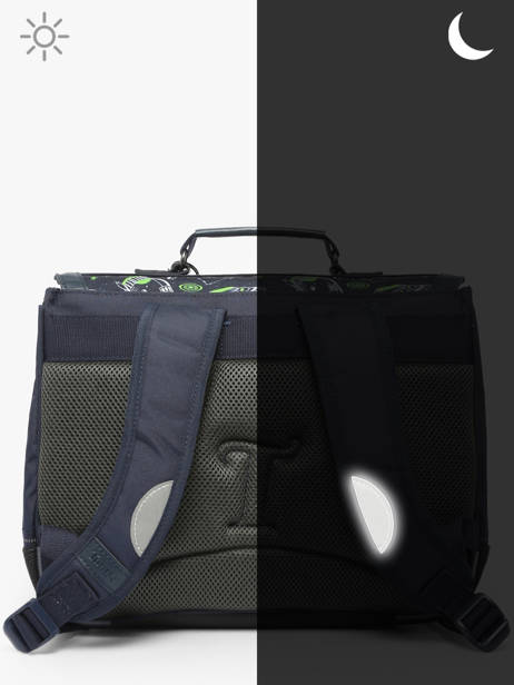 Cartable 2 Compartiments Tann's Bleu les fantaisies g 38142 vue secondaire 5