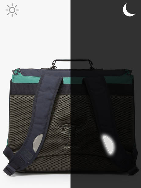 Cartable 2 Compartiments Tann's Vert les fantaisies g 41126 vue secondaire 5