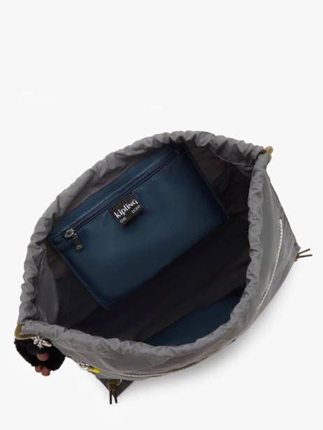 Sac De Sport Kipling Gris back to school K09487 vue secondaire 3