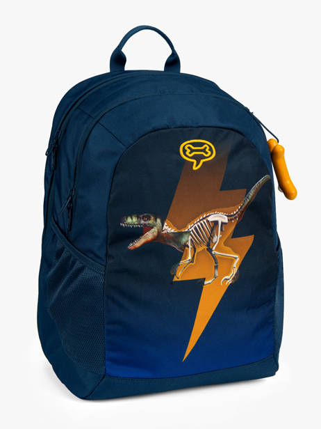 Sac à Dos 2 Compartiments Stones and bones Bleu boys B vue secondaire 2