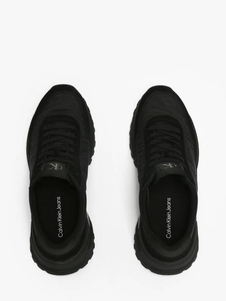 Sneakers En Cuir Calvin klein jeans Noir men YM01292 vue secondaire 4