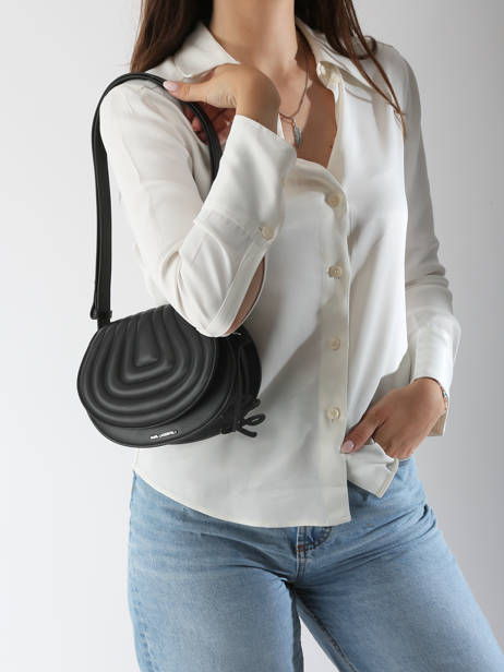 Sac Bandoulière K Wellen Karl lagerfeld Noir k wellen A3W30259 vue secondaire 1