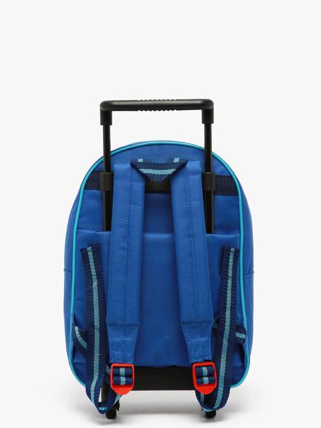 Mini Sac A Dos à Roulettes Paw patrol Bleu go pups go 4543 vue secondaire 4