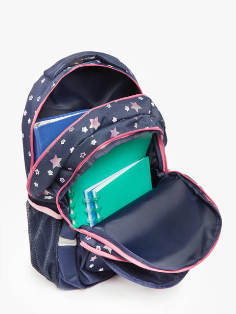 Sac à Dos 2 Compartiments Milky kiss Bleu fable world 3701123 vue secondaire 3