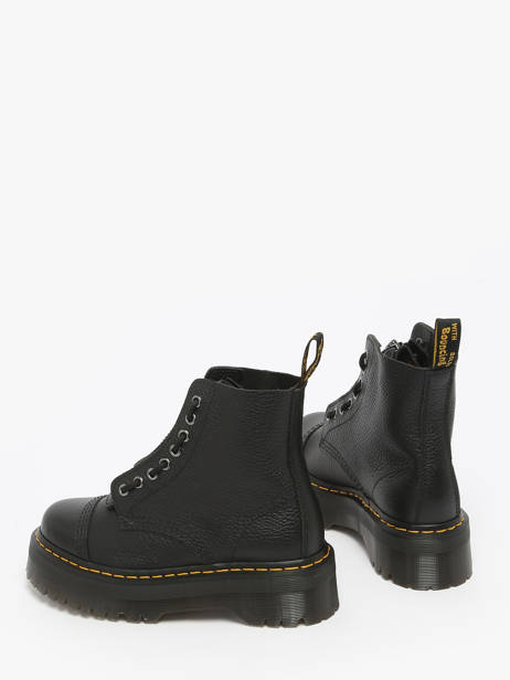 Bottines Sinclair En Cuir Dr martens Noir women 22564001 vue secondaire 3