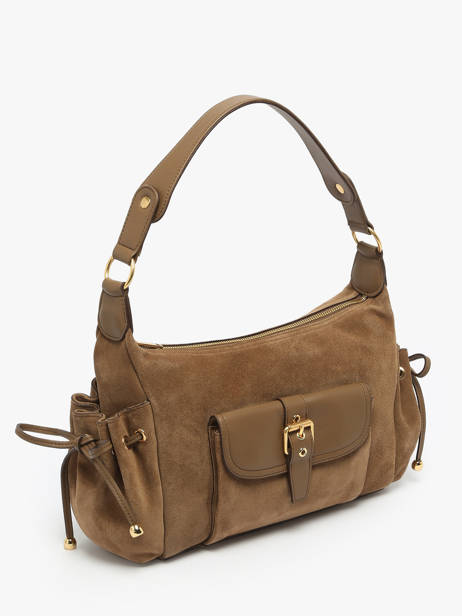 Sac Porté épaule Premium Cuir Gerard darel Marron premium DCS78400 vue secondaire 2