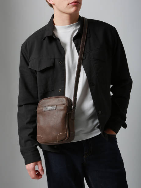 Sac Bandoulière Joseph Cuir Arthur & aston Marron marco 8 vue secondaire 1