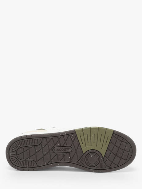 Sneakers En Cuir Lacoste Blanc men SMA0182 vue secondaire 4