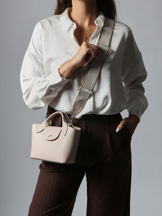 Longchamp Epure timeless Sacs porté travers Rose