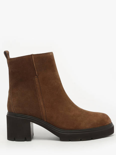 Bottines à Talon En Cuir Gabor Marron women 14