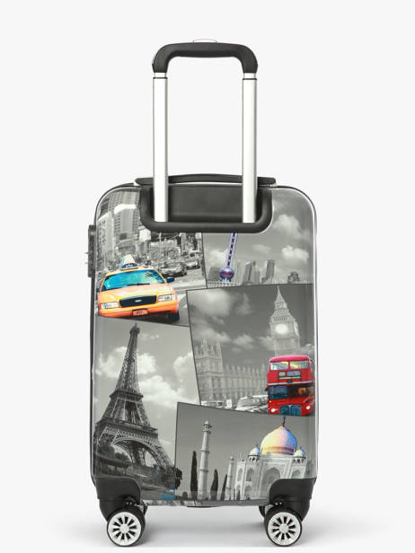 Valise Cabine Snowball Gris travel 86820 vue secondaire 3