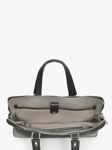 Porte Documents (main) 3 Compartiments Arthur & aston Noir walter 5 vue secondaire 3