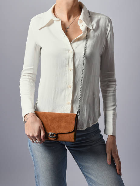 Sac Bandoulière Adair Cuir Lauren ralph lauren Marron adair 32980761 vue secondaire 1