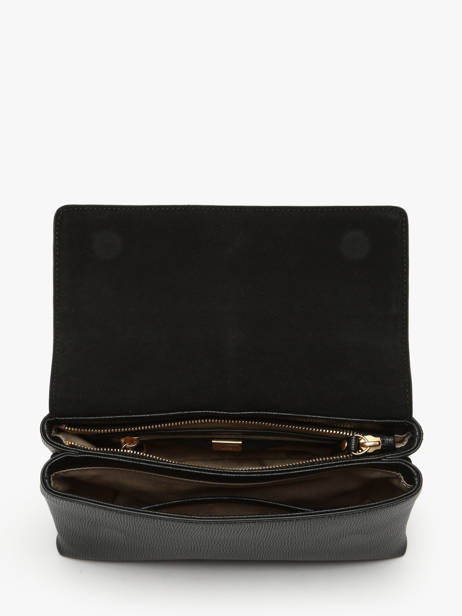 Sac Bandoulière M Torsade Cuir Etrier Noir torsade ETOS169M vue secondaire 3