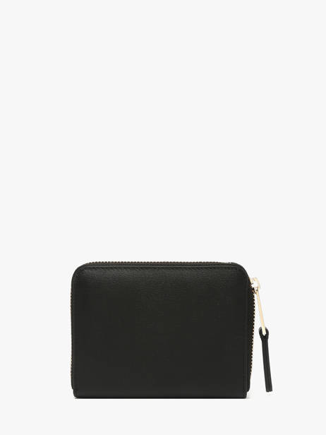 Portefeuille Signature Medium Zip Cuir Karl lagerfeld Noir k signature B1W32036 vue secondaire 2