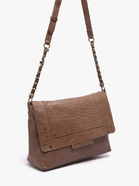 Sac Bandoulière Felizia Cuir Pieces Marron felizia 17116819 vue secondaire 2