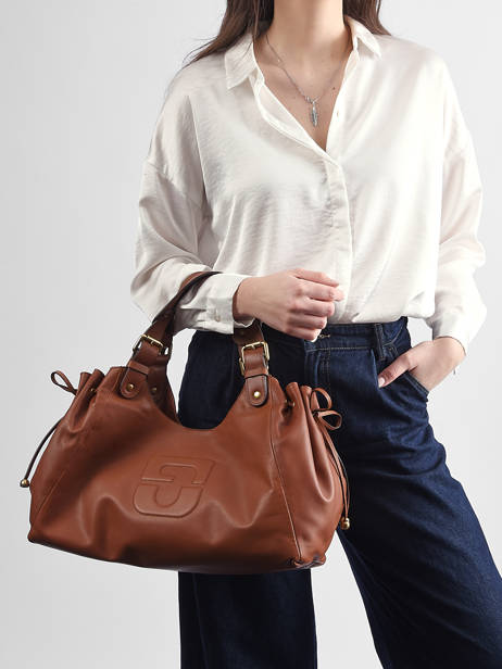 Sac Porté épaule Chiara Cuir Gerard darel Marron chiara DDS84420 vue secondaire 1