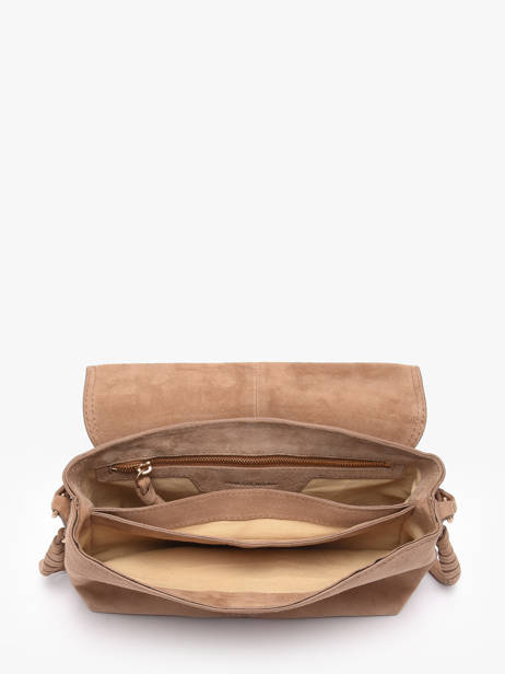 Sac Bandoulière Othilia Cuir Vanessa bruno Beige othilia 55V40907 vue secondaire 3