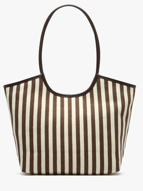 Sac Porté épaule Rayure Nat et nin Marron rayure RY vue secondaire 4
